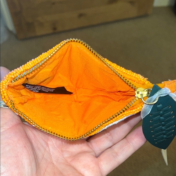 Orange Beaded Wallet 🍊 - Picture 6 of 6